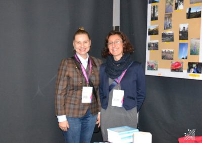 Agnieszka Smakulska – koordynatorka wolontariatu i Beata Butwicka – pełnomocnik ds. PR, gotowe do działania.